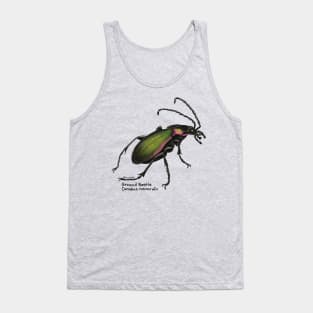 Beautiful Ground Beetle Tank Top